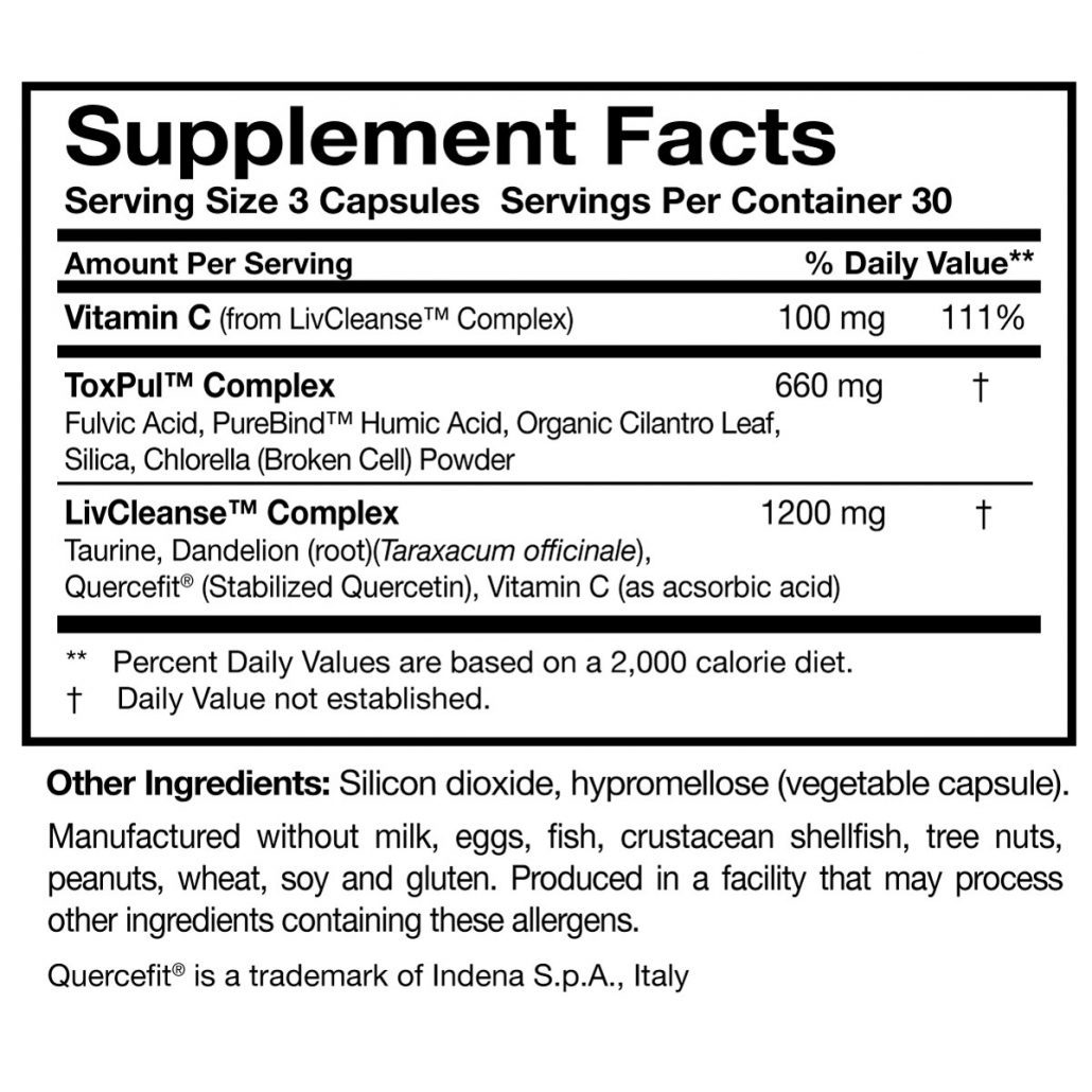 Glyphosate and Heavy Metal Detox - ToxinPul™ - Researched Nutritionals