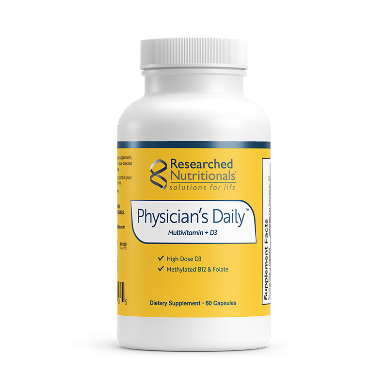 Physician s Daily Multivitamin D3 Researched Nutritionals